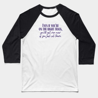 The Right Track Baseball T-Shirt